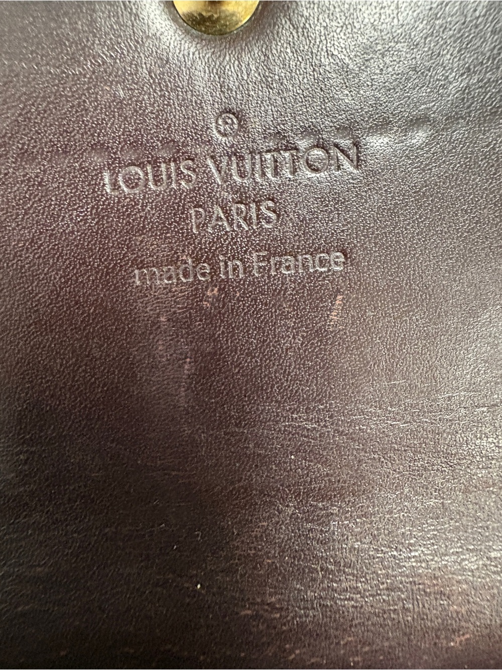 Louis Vuitton Vernis Deep Bordeaux Patent Wallet - Picture 9 of 16